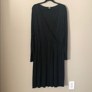 Black Wrap Dress